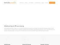 bekawe-hosting.de Webseite Vorschau