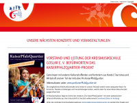 kreismusikschule-goslar.de Webseite Vorschau
