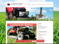 landtechnik-buettner.de Webseite Vorschau