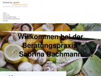 sabrina-bachmann.de Webseite Vorschau