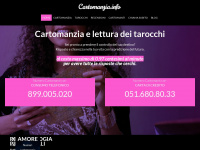 cartomanzia.info Webseite Vorschau