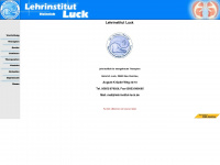 lehrinstitut-luck.de Webseite Vorschau