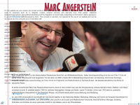 marc-angerstein.de Webseite Vorschau