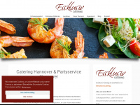 essklusiv-catering.de Webseite Vorschau