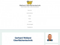 welland-oberflaechentechnik.de Webseite Vorschau