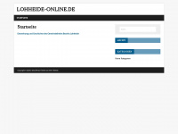 lohheide-online.de Webseite Vorschau