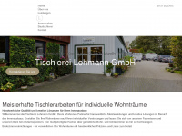 tischlerei-lohmann.de Webseite Vorschau