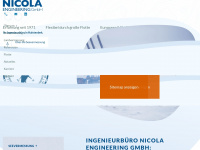 nicola-eng.de Webseite Vorschau