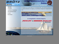 broetzbootsmotoren.de Webseite Vorschau