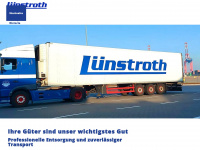 luenstroth-transport.de Webseite Vorschau