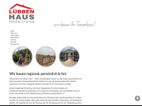 luebben-haus.de Webseite Vorschau