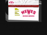musikmewes.de Webseite Vorschau