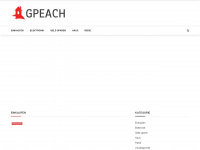 gpeach.de Webseite Vorschau