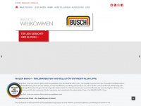 maler-busch.de Webseite Vorschau