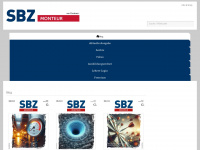 sbz-monteur.de Webseite Vorschau