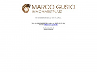 marco-gusto.de Webseite Vorschau