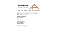 marckmann-zimmerei.de Webseite Vorschau