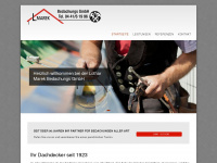marek-bedachungen.com Webseite Vorschau