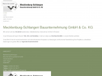 mecklenburg-schlangen.de Webseite Vorschau