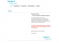 studio4-edemissen.de Webseite Vorschau
