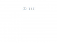 db-one.de Webseite Vorschau