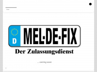 meldefix.de Webseite Vorschau