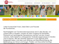 kunstschule-koppelschleuse.de Webseite Vorschau