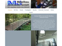metallbau-jankowski.de Webseite Vorschau