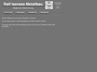 metallbau-isensee.de Webseite Vorschau
