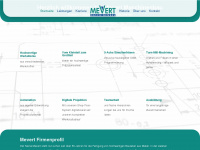 mevert.de Webseite Vorschau