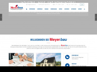 meyerbau.de Webseite Vorschau