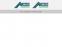 meyer-bauunternehmen.de Webseite Vorschau