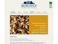 iburgshof.de Webseite Vorschau