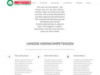 meyerholz-bau.de Webseite Vorschau