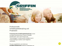 holzschutz-griffin.de Webseite Vorschau