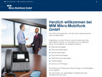 mikro-mobilfunk.de Webseite Vorschau