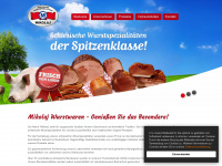 mikolaj-wurstwaren.de Webseite Vorschau