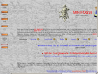 minifossi.pcom.de Webseite Vorschau
