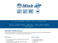 minkgmbh.de Webseite Vorschau