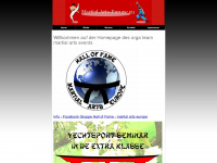 martial-arts-europe.eu Webseite Vorschau