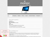 moinpc.de Webseite Vorschau