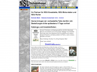 nsu-schoenhaar.de Webseite Vorschau