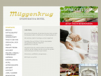 mueggenkrug.de Webseite Vorschau