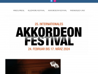 akkordeonfestival.at Webseite Vorschau