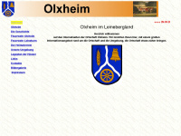 olxheim.de Webseite Vorschau