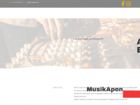 musikapen.de Webseite Vorschau