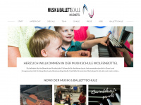 musikschule-wolfenbuettel.de Webseite Vorschau