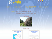 glotin.fr Webseite Vorschau