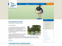 nabu-sachsenhagen.de Webseite Vorschau