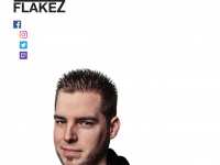 dj-flakez.de Webseite Vorschau